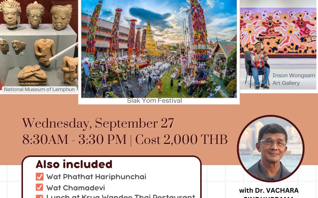 One Day Excursion to Lamphun and Salak Yom Festival