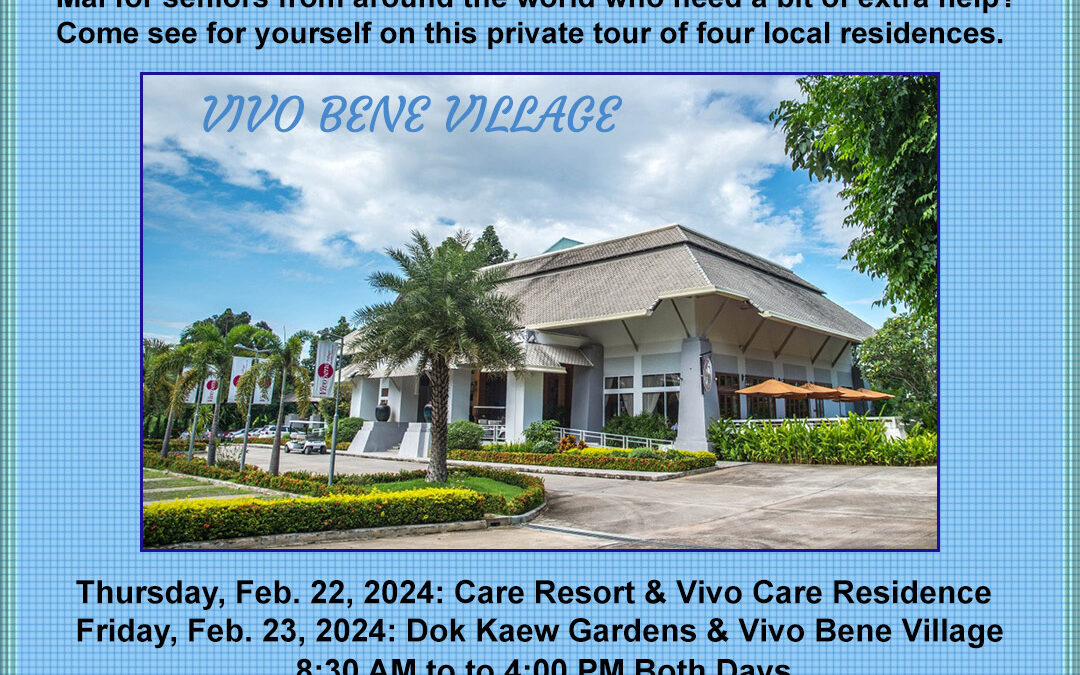 Excursions to Senior Care Facilities in Chiang Mai