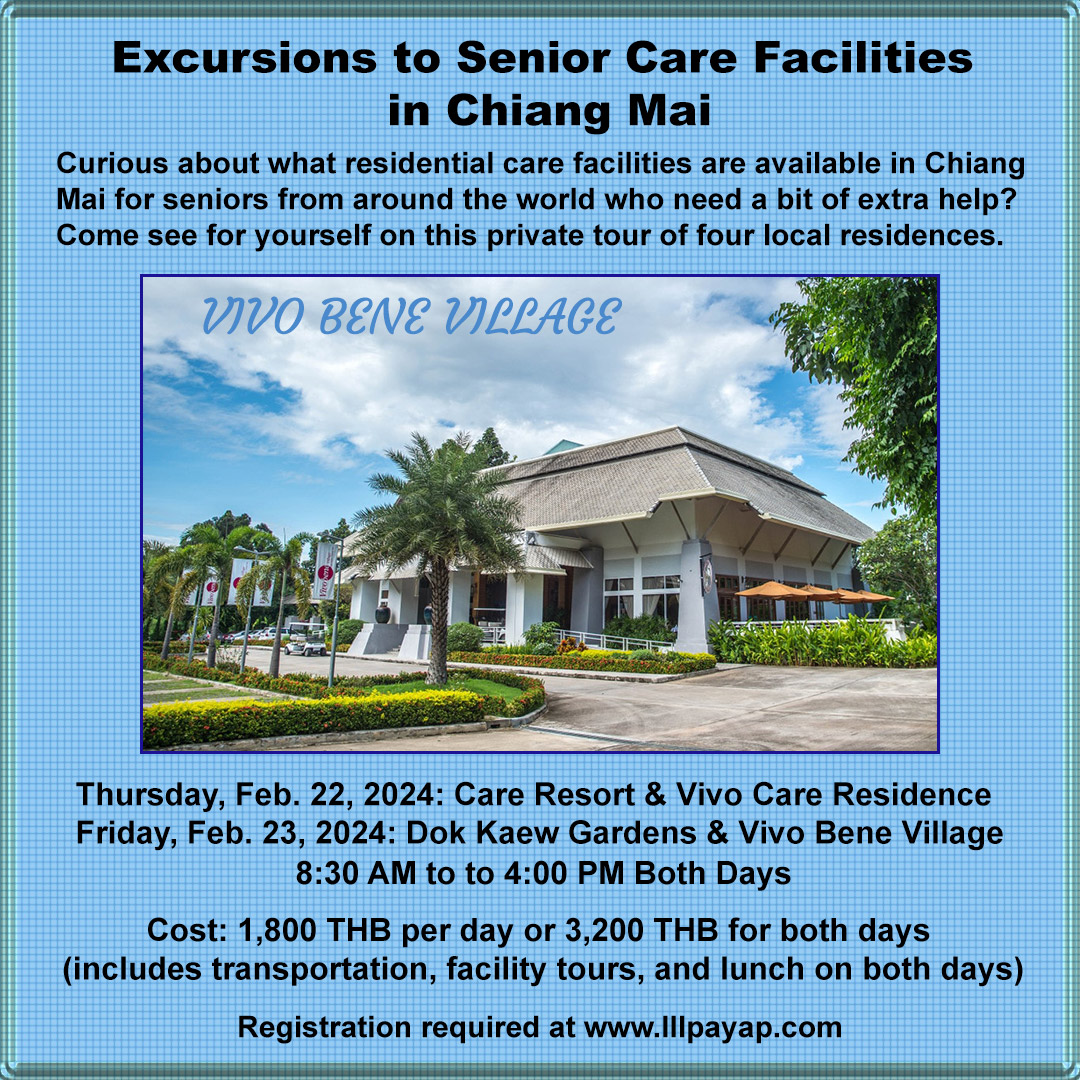 Excursions to Senior Care Facilities in Chiang Mai