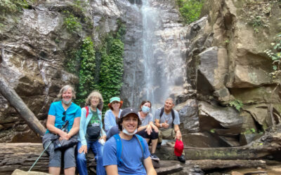 Hike to Dtat Mawk Waterfall at Huay Tung Tao