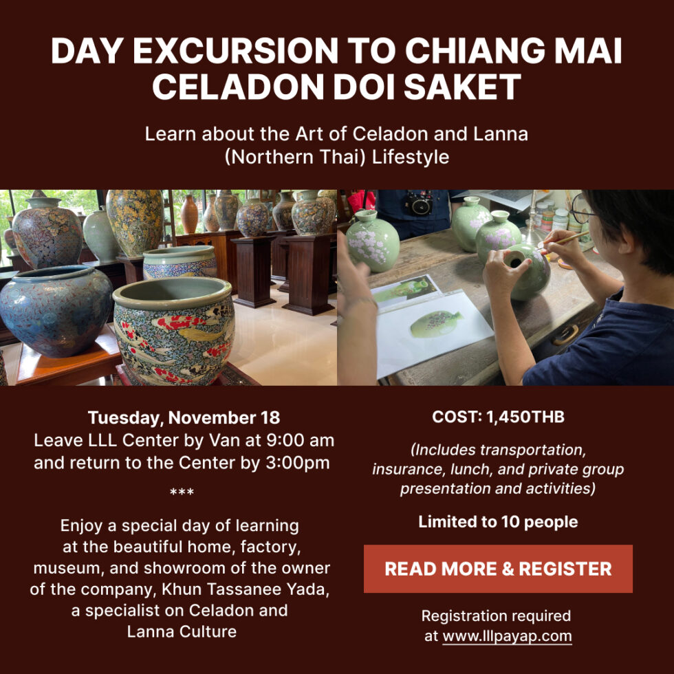 Day Excursion to Chiang Mai Celadon Doi Saket