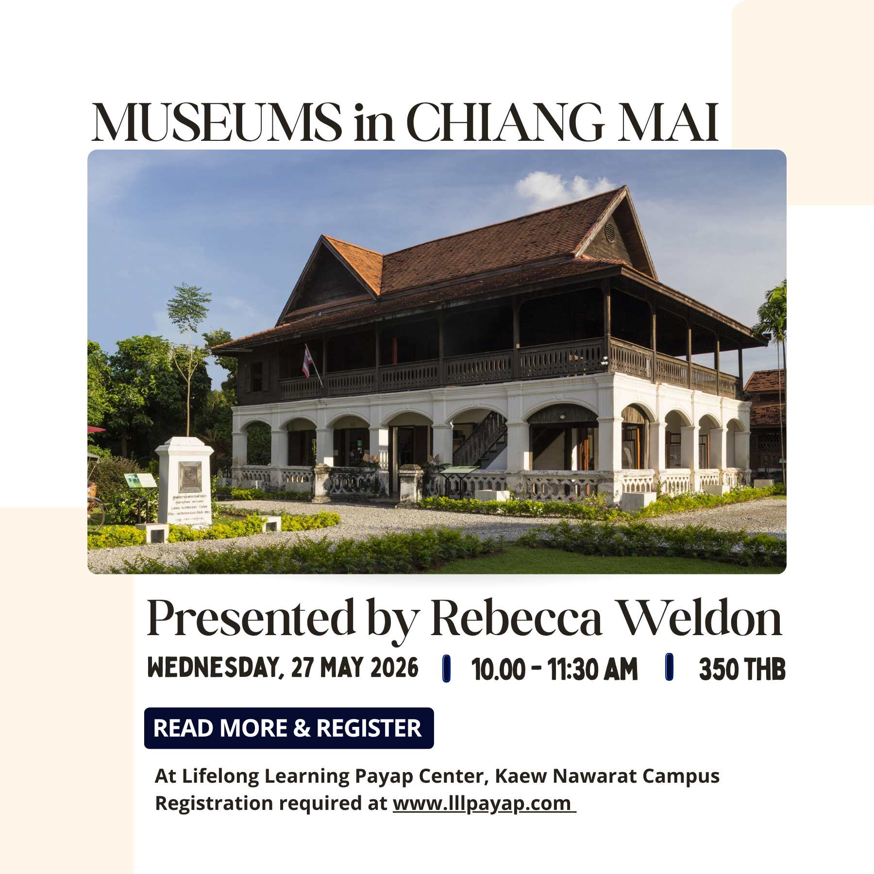Museums in Chiang Mai: Their Role in the Preservation and Communication of Natural and Cultural Heritage