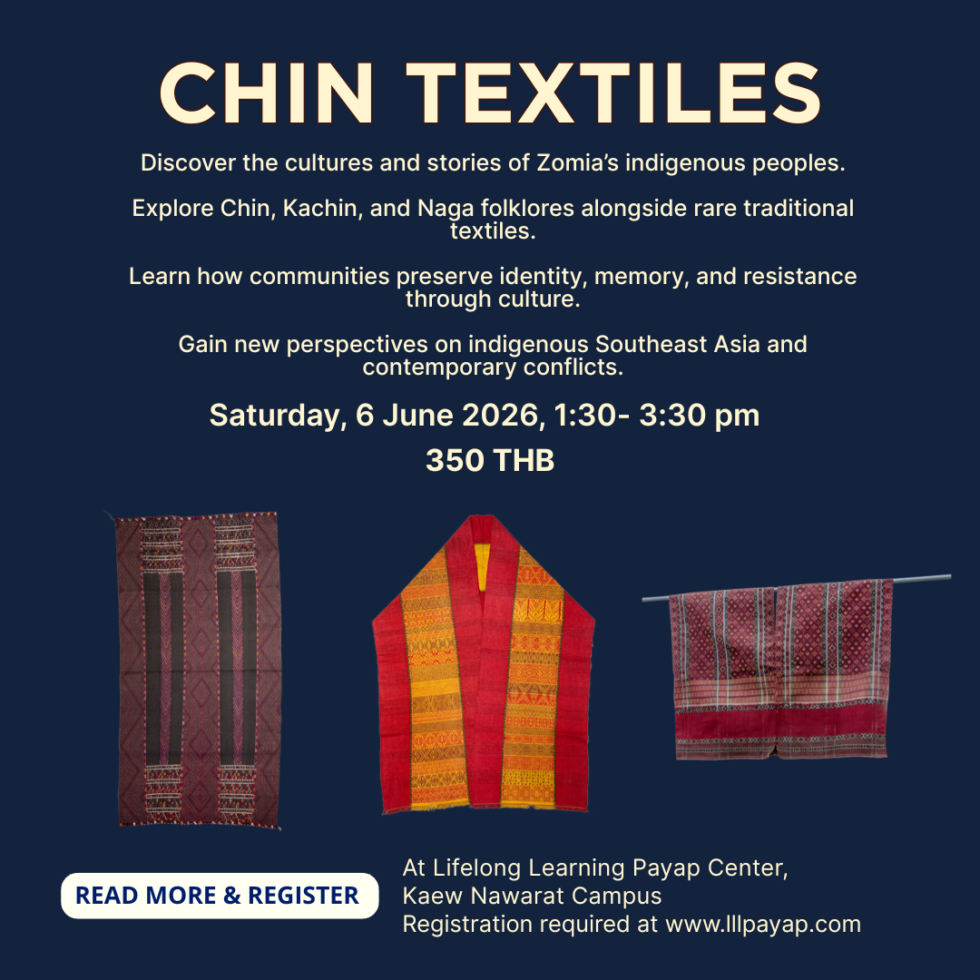 Chin Textiles Zomia is a hugely contested area in Southeast Asia.