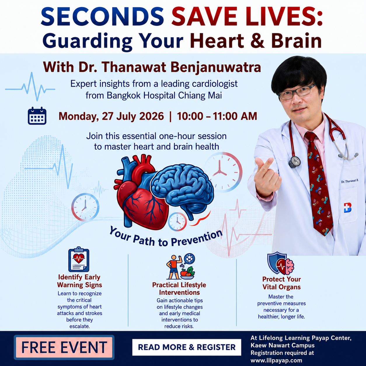 Seconds Save Lives: Guarding Your Heart and Brain
