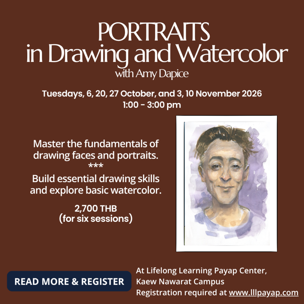 Portraits in Drawing and Watercolor