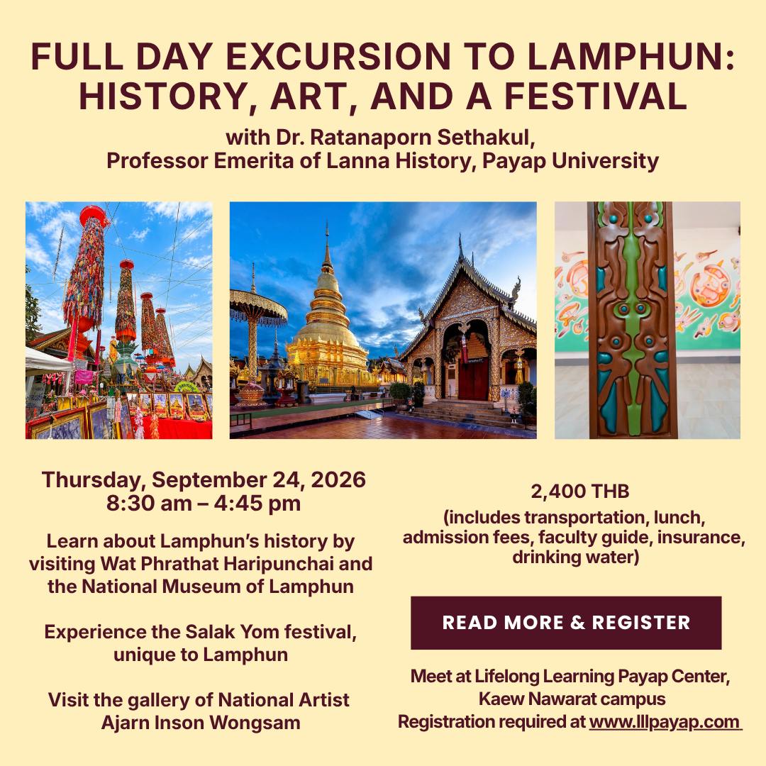 Full Day Excursion to Lamphun: History, Art, and a Festival