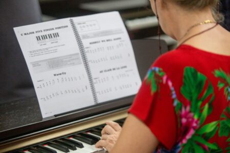 Beginning Piano Class at Lifelong Learning Payap