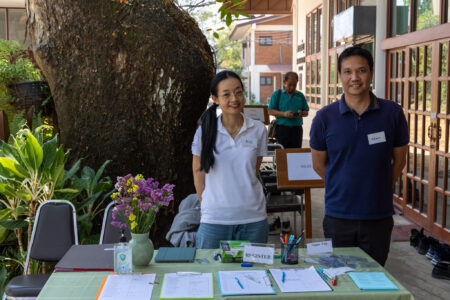 Checking in for the Lifelong Learning Payap Open House 2024