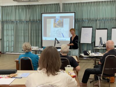 Sketching Chiang Mai with Amy Dapice lecture