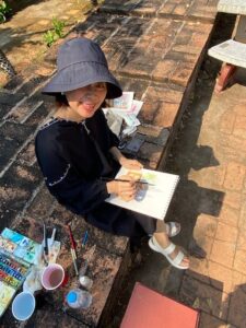 Sketching Chiang Mai at Lifelong Learning Payap
