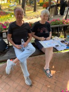 Everyone chooses a different subject to sketch during the course with artist Amy Dapice