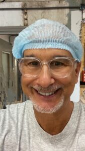 One happy participant during the Lifelong Learning Payap Siamaya Chocolate Bean to Bar event