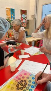 Learning about the various flavors used in the production of chocolate