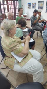 sing-along with teh reading lyrics