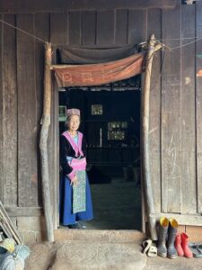 A villager from Khun Chang Khian