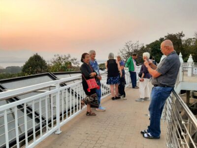 Experience breathtaking sunset views from Phayao’s scenic Skywalk Viewpoint.