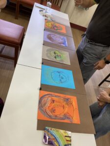 Colourful Self-Portraits on Display by lllpayap