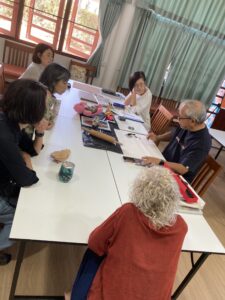 Interactive Art Workshop Session.